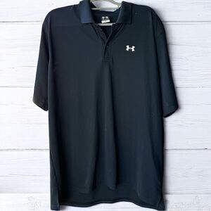 Men’s Under Armour Black Polo Size XL